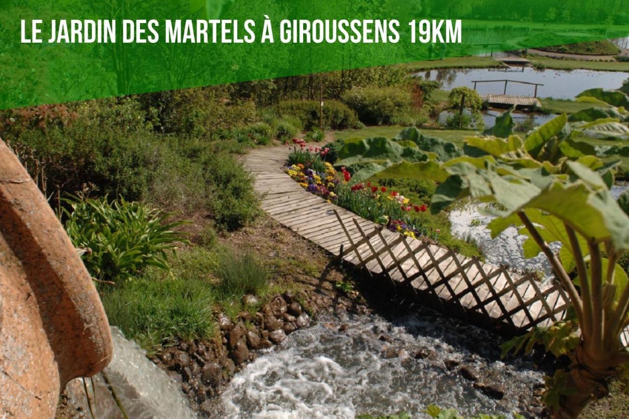 Le Grand Cottage Nature Piscine Chauffee Privee Du Tarn Entre Toulouse Et Albi & Les Cottages Du Tarn Peyrole Buitenkant foto